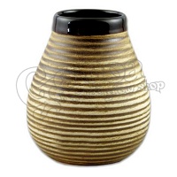 Rustic ceramic mug/calabaza (for mate tea)